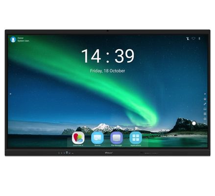 65 Zoll wechselwirkender Flachbildschirm 75 86 multi Touch Screens 98 Zoll-4K