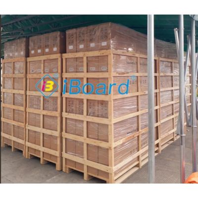 Hersteller IBoard 75 Zoll Interaktives Whiteboard Smart Board Interaktives Flachbildschirm Smart Digital Touchscreen Dualsystem für Schulunterricht