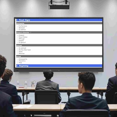 Interaktive Anzeige Interaktive Touch Displays Promethean Interaktive Whiteboard Smart Whiteboard Elektronische Touchscreen-Anzeige für das Meeting Klassenzimmer