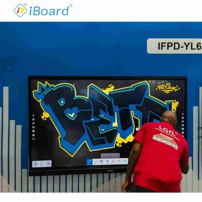 Android 14 Betriebssystem Touchscreen Klassenzimmer-Board mit USB A-Schnittstelle und einfache Installation