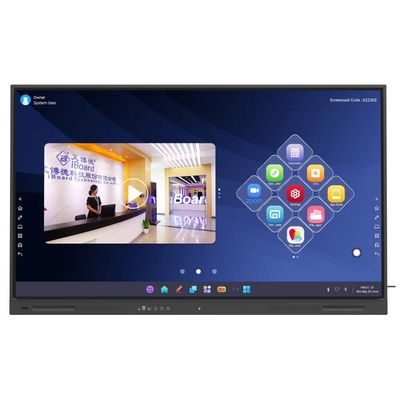 75 Zoll IBoard Ultra HD 4K Auflösung Interaktives Flachbildschirm