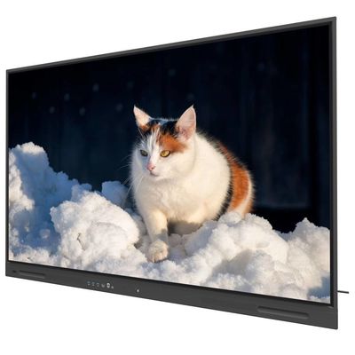 IR Interaktive Whiteboard 450 nits 86 Zoll Android 14 Touch WLAN VGA DP USB Cloud Ressourcen Smart TV Monitor Für die Universität Büro Ausbildung Nutzung