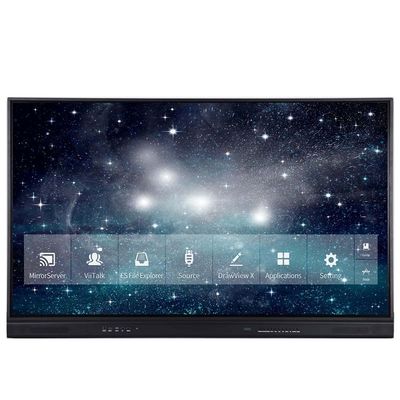 Nano- oder Keramikplattenoberflächeninteraktive Touchscreen-Anzeige für Normen im schwarzen Rahmen