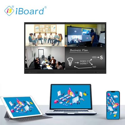 65 Zoll Touchscreen Whiteboard Interaktives Display für Bildung, Meetings und Zusammenarbeit