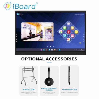 Iboard Neues Produkt 98" 4K Smart Display Interaktives Flachbildschirm-Display Große Touchscreen-Monitor für Besprechungsraum
