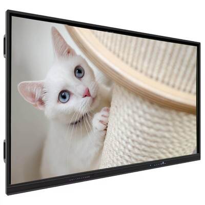 2026 Neuheiten 4K UHD Auflösung Android 13/14 OS 50 Touch-Punkte Interaktives Whiteboard Smart Board für Unterricht und Besprechungen