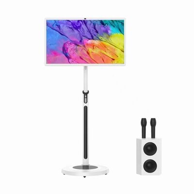 32 Zoll IPS-LCD-Touch-Bildschirm Portable Smart TV Werbebildschirm mit Android-Betriebssystem eingebaut CMS Kapazitive Multi-Touch