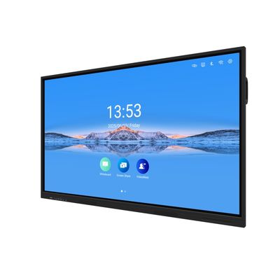 Interaktive Flachplatte Smart Board 75 Zoll Touchscreen-Display für die Konferenzschule