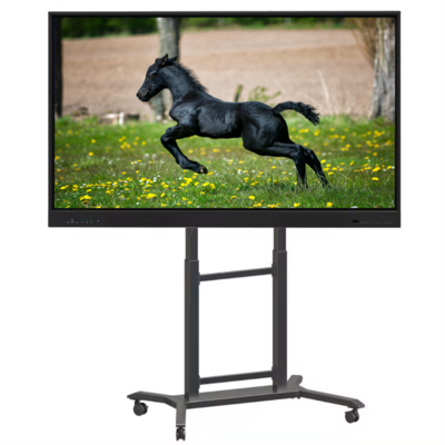 IBoard 65 75 86 Zoll 4K Interaktives Flachbildschirm Smart Whiteboard Digitaler Touchscreen Google EDLA-zertifiziertes Whiteboard für Schule, Unterricht, Büro