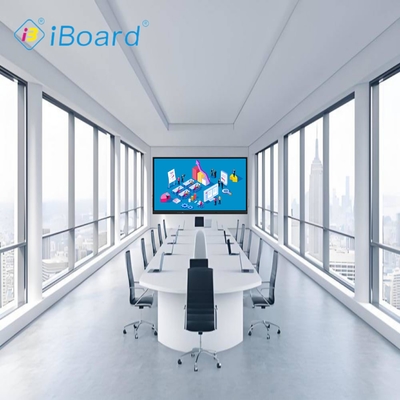 98 Zoll Interaktives Flachbildschirm 4K UHD Smart Touchscreen mit Projektion KI Funktion Smart Board für Besprechungsraum