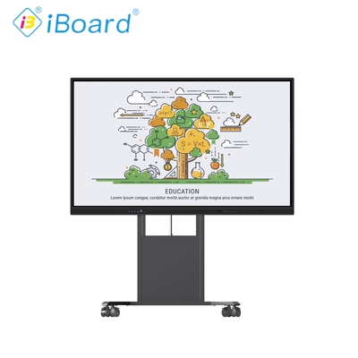 75 Zoll interaktives Flachbildschirm-Display mit Touchscreen und aktualisierter KI-Funktion für intelligente Bildung
