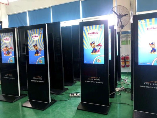 Kapazitäts-Touch-Display Handelsbildschirm Touch-Kiosk Interaktive digitale Beschilderung
