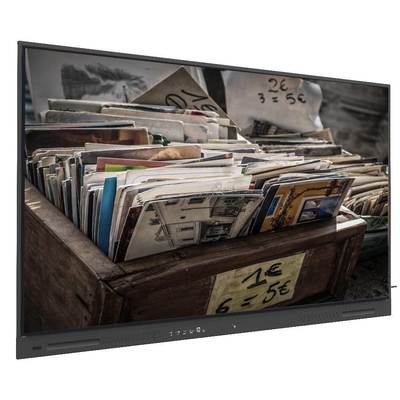 Interaktive Flachbildschirme 110 Zoll Großbildschirm Android OPS PC USB HDMI TYPE-C Anschlussports All-in-One 50 Touch-Punkte Wandtyp Mobil