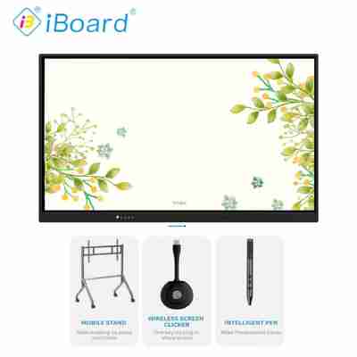 65 Zoll Interaktives Touch-Panel Smart Board mit Android 14 8+128G für Bildung