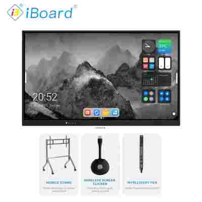 75-Zoll-Smartboard Interaktives Touchscreen-Display Whiteboard