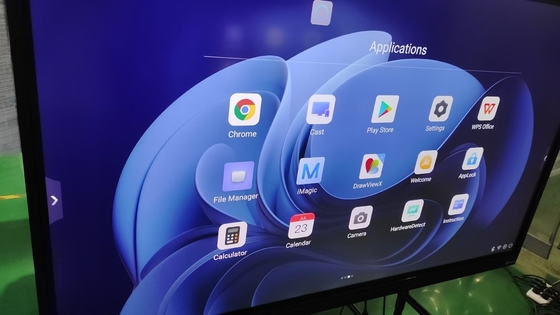 19 Jahre Fabrik Großhandel Infrarot Touch 20 Touch Point Interaktiver Touchscreen Monitor Niedriger Stromverbrauch 178° Blickwinkel Android 14 Interaktives Whiteboard Schulunterrichtsgerät