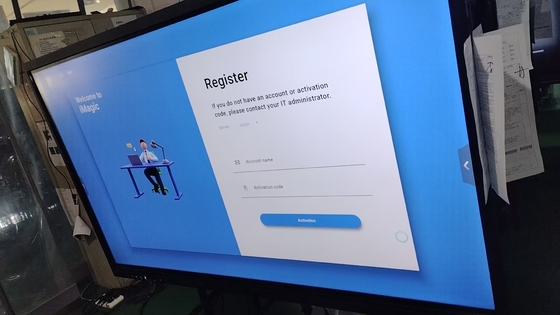 19 Jahre Fabrik Großhandel Infrarot Touch 20 Touch Point Interaktiver Touchscreen Monitor Niedriger Stromverbrauch 178° Blickwinkel Android 14 Interaktives Whiteboard Schulunterrichtsgerät