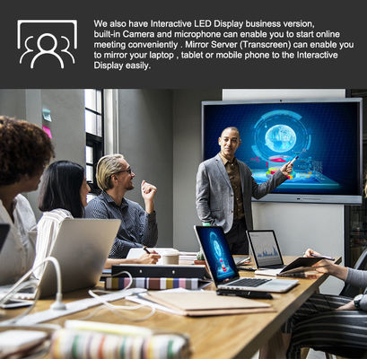 Originalhersteller IBoard Hochwertiger Touchscreen-Monitor Interaktives Flachbildschirm-Panel Interaktives Board Digitales Lehren Intelligentes Board Interaktives Whiteboard für den Schulunterricht