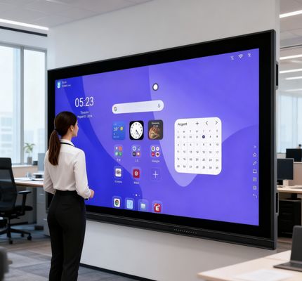 Original Hersteller IBoard Hochwertiger Touchscreen-Monitor Interaktives Flachbildschirm-Panel Interaktives Whiteboard Digitales Lehren Smartboard Interaktives Whiteboard-Display für den Schulunterricht