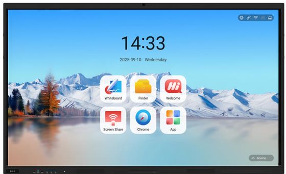 86-Zoll-iBoard Interaktives Whiteboard Smart Flat Panel für Konferenzbildung