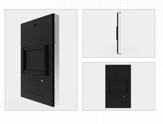 65-Zoll-Infrarot-Touchscreen-Kiosk mit 4K-Auflösung und eingebauten Lautsprechern