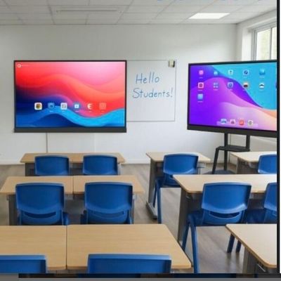 IBoard Touchscreen Interactive Flat Panel mit optionalem Windows OPS Computer, 1,07 G Farbtiefe (8 Bit + FRC) und 350 cd/m² Helligkeit für moderne Meetingräume
