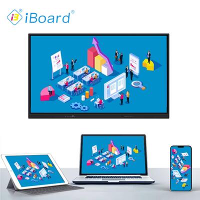 Hochwertiges 98 Zoll iBoard Interaktives Whiteboard Flat Panel Touchscreen TV Premium-Display-Lösung für Schulunterricht und Firmenbesprechungen
