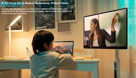 32 Zoll drahtloses interaktives Whiteboard mit eingebauter Kamera und tragbarem Smart-Screen-TV