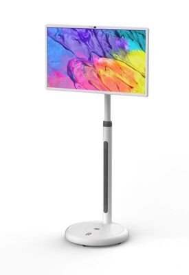 23,8 Zoll kabelloser Smart Screen TV mit kapazitiven 10 Touch-Punkten und eingebautem Akku (5-6H)