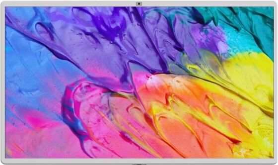 Optionaler mobiler Ständer. Interaktives Flachbildschirm-Display für Bildung, mit optionalem OPS-Slot. Ideal für moderne Klassenräume und Schulungsumgebungen.