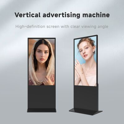 55 65 Zoll Digital Signage Werbe Kiosk mit 3840*2160 Auflösung 500 Nits Helligkeit und SDK-Funktion