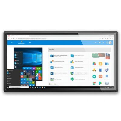 65 Zoll All-in-One Interaktives Whiteboard mit 8+128G Speicher und Infrarot-Touch für Unterricht und Besprechungen