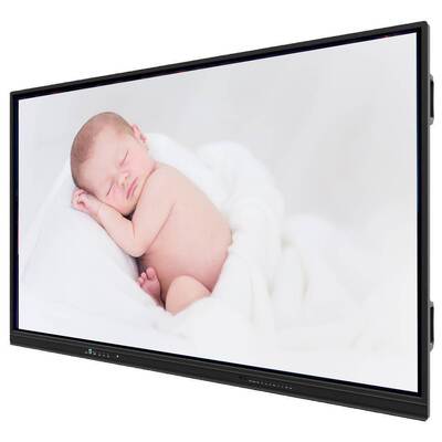 IBoard All-in-One Interaktives Flachbildschirm-Display mit Dual-Android-Systemen, Stift-/Finger-Touch und mehreren Eingängen (HDMI, VGA, USB, RJ45)