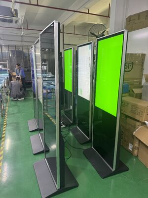 Digitale Werbeanzeige hilft dem Monitor zu analysieren Digitale Werbung Werbeanzeige