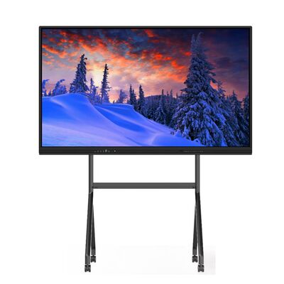65/75/86 Zoll 4K Auflösung Interaktives Flachbildschirm Smart Whiteboard mit Multi-Touch und Android/Windows/Linux/Mac OS