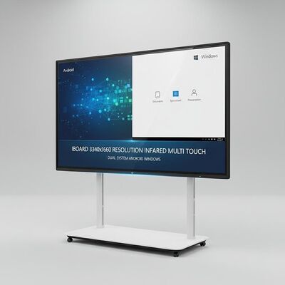 IBoard neues Design 55/65/75/85/98/100/110 Zoll Touchscreen Flachbildschirm Tagungsraum Bildung Klassenzimmer Smart Interaktives Whiteboard