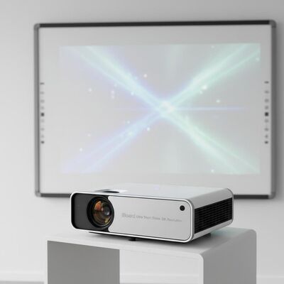 iBoard Billiges DLP-Laser-Portable-Projektor 4K Whiteboard Ultra Short Throw-Projektor für das Klassenzimmer
