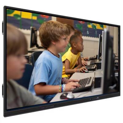 VESA Standard Wandmontage Interaktives Flat Panel mit 4mm gehärtetem Glas und 6 Array Mikrofon für hohe Reaktionsfähigkeit