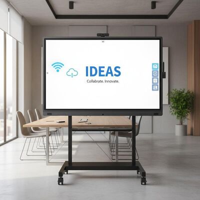 Digitales Whiteboard 4k Display 55 65 75 86 Zoll Multi Touch Screen Smart Board Interaktives Flachbild
