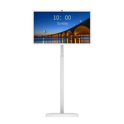 32 Zoll tragbarer Smart-Touchscreen-Fernseher mit integrierter Kamera und 15000mAh Akku