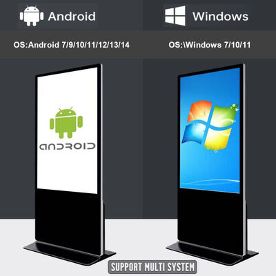 Digital Signage Kiosk mit Android WIFI und FHD LCD Smart Advertising Display