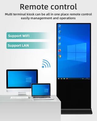 Infrarot-Touchscreen-Digital Signage mit Full HD-Auflösung und Multi-OS-Unterstützung für interaktive Anzeige