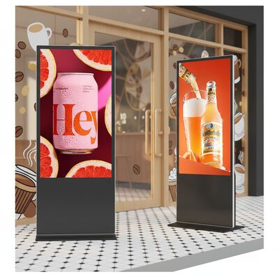 IBOARD 43 50 55 65 75 Zoll Werbebildschirm Lcd Digital Signage Totem Led-Display für die Ausstellung