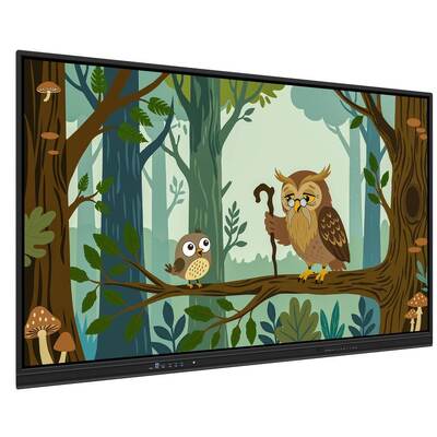 75 Zoll Android 4K LED Interaktives Whiteboard Finger Touch USB Projektions-Whiteboard