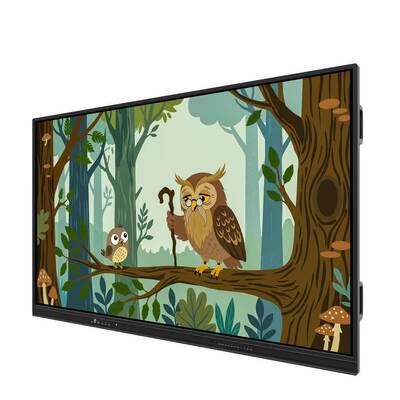 75 Zoll Android 4K LED Interaktives Whiteboard Finger Touch USB Projektions-Whiteboard