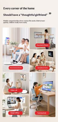 Schwarzer Touch-Tisch mit Touch-Bildschirm mit vielseitigen Lösungen für Zusammenarbeit und digitale Interaktion