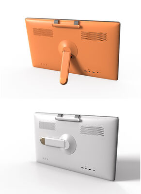 QR Code Scanner Eingebaut Touchscreen Kiosk Modischer Stil Mit 4000:1 Kontrastverhältnis Entwickelt für Kundeninteraktion