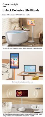 QR Code Scanner Eingebaut Touchscreen Kiosk Modischer Stil Mit 4000:1 Kontrastverhältnis Entwickelt für Kundeninteraktion