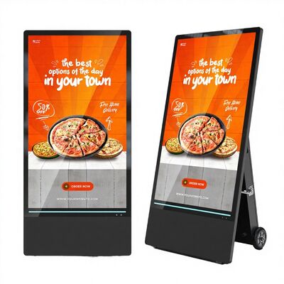43-Zoll Stand-Touchscreen-Kiosk mit 1080p-Auflösung für interaktive digitale Beschilderung und Werbedisplays