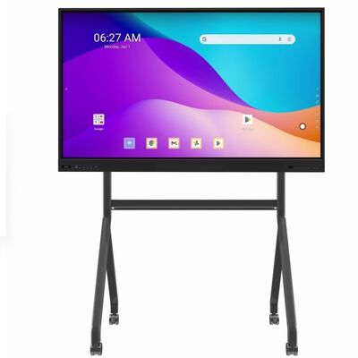 Mobiler Ständer, mobiler TV-Wagen für interaktive Displays, Smart-TV, passend für Größen von 65 bis 86 Zoll